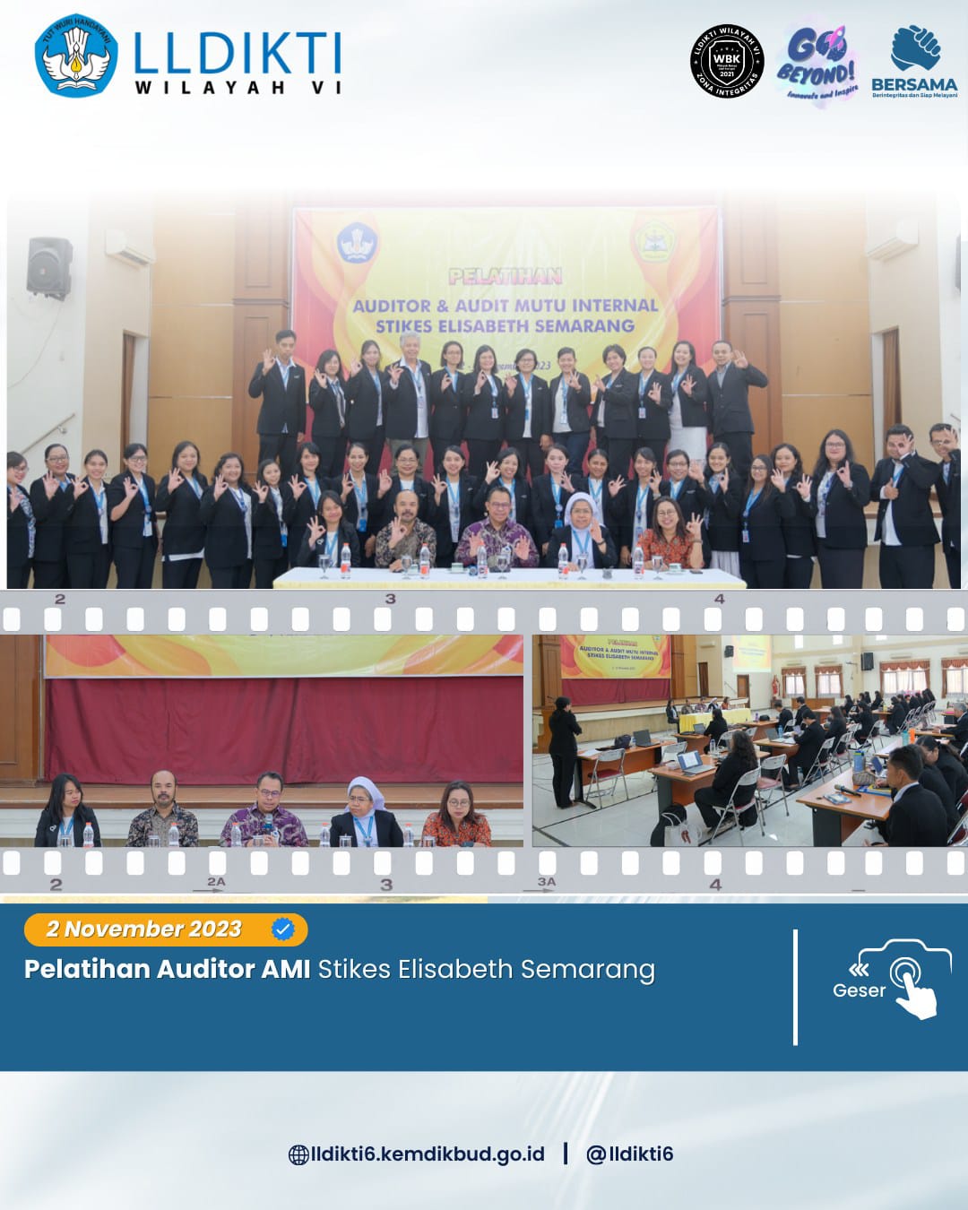 Pelatihan Auditor dan AMI Stikes Elisabeth Semarang