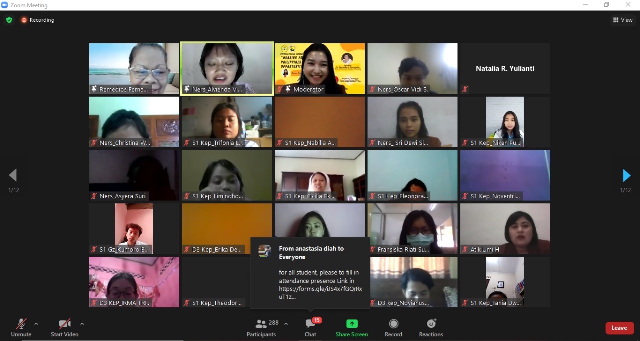 Webinar International 10 Agustus 2020